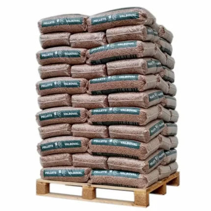 Pellet Valboval DIN Plus standaard - Pallet van 65 x 15 kg zakken